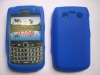 Silicone case for Blackberry 9700(blue)
