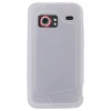 Silicone case for HTC incredible 6300-white