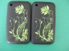 Silicone case for Iphone 3G with engraving