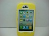 Silicone case for iphone 4g delicatedly(RJT-0035)