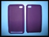 Silicone  case for touch 4 with purple color