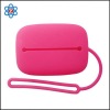 Silicone heat resistant key chain bag