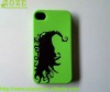 Silicone laser engraving case for iphone 4s