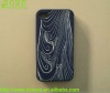 Silicone laser sengraving case for iphone 4s