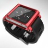 Silicone wrist watch band for lunatik ipod nano 6