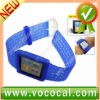 Silicone wrist watch case for ipod nano 6