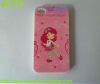 Silk printing silicone case for iphone 4s