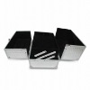 Silver Aluminum Cosmetic Case with trays inside
