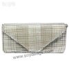 Silver Aluminum evening handbag WI-0771