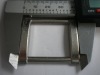 Silver Belt Buckel made of zinc alloy
