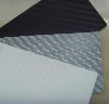 Silver car protection film with free air bubbles