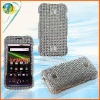 Silver diamond bling case for HuaWei Ascend M860