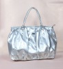 Silver fashion lady Tote handbag