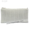 Silver sequin evening handbag WI-0444