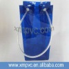 Simple and Handy pvc folding ice bag in blue XYL-I010