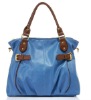 Simple blue bags handbags women famous brands 2012 NEW CHINA