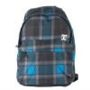 Simple cool grid school backpack bag