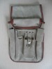 Simple cow leather portable/hand tool bag