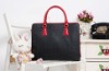 Simple design ladies leather bag brief case fahsion handbag