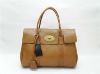 Simple design women's leather hand bags
