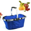 Single handle fashionalbe folding aluminum basket,ice basket