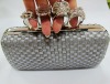 Skeleton Box Clutch Bag