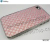 Skin Chrome Cover for iPhone 4. High Quality Skin Plated Chrome Case for iphone 4g