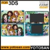 Skin vinyl for 3ds sticker game console