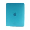 Sky Blue  Plain Surface Soft Silicone Cover for iPad