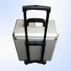 Slap-up aluminum trolley case