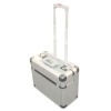 Slap-up aluminum trolley case