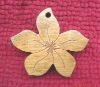 Slap-up flower shape garment tag