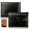 Slim Envelope Bag Soft Leather Case with Embolus Button for iPad&iPad 2