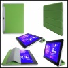 Slim Smart Cover Blue Leather Case For Samsung Galaxy Tab 10.1 P7500 P7510