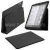 Slim Style PU Leather Case with Built-in Stand for iPad 2