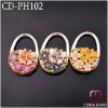 Smal size diamonds mirror bag hook CD-PH102