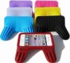 Small Dot Pattern Controller Silicon Case for iPhone 4