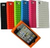 Small Dot Pattern Soft Silicon Case for iPhone 4