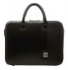 Small Faux Leather Laptop Briefcase