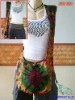 Small Tie Dye Hobo HIPPIE Sling Bag Crossbody Purse