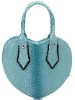Small Vivid Heart Shape Leather Handbags Women 2012