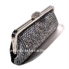 Small  evening bag brightly with pearls