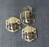 Small nickle metal box lock