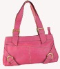 Small peachblosom PU handbag for women