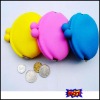 Small silicon wallet purse for girls