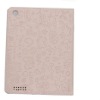 Smart cover coating pu leather case for ipad2