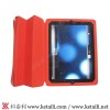 Smart folding silicone tablet case for Ipad 2G