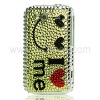 Smile Diamond Bling Case for HTC Wildfire S/PG76110/A510E