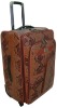 Snakeskin trolley luggage