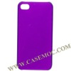 Snap-On Crystal Case Cover for Apple iPhone 4 4th(Purple)